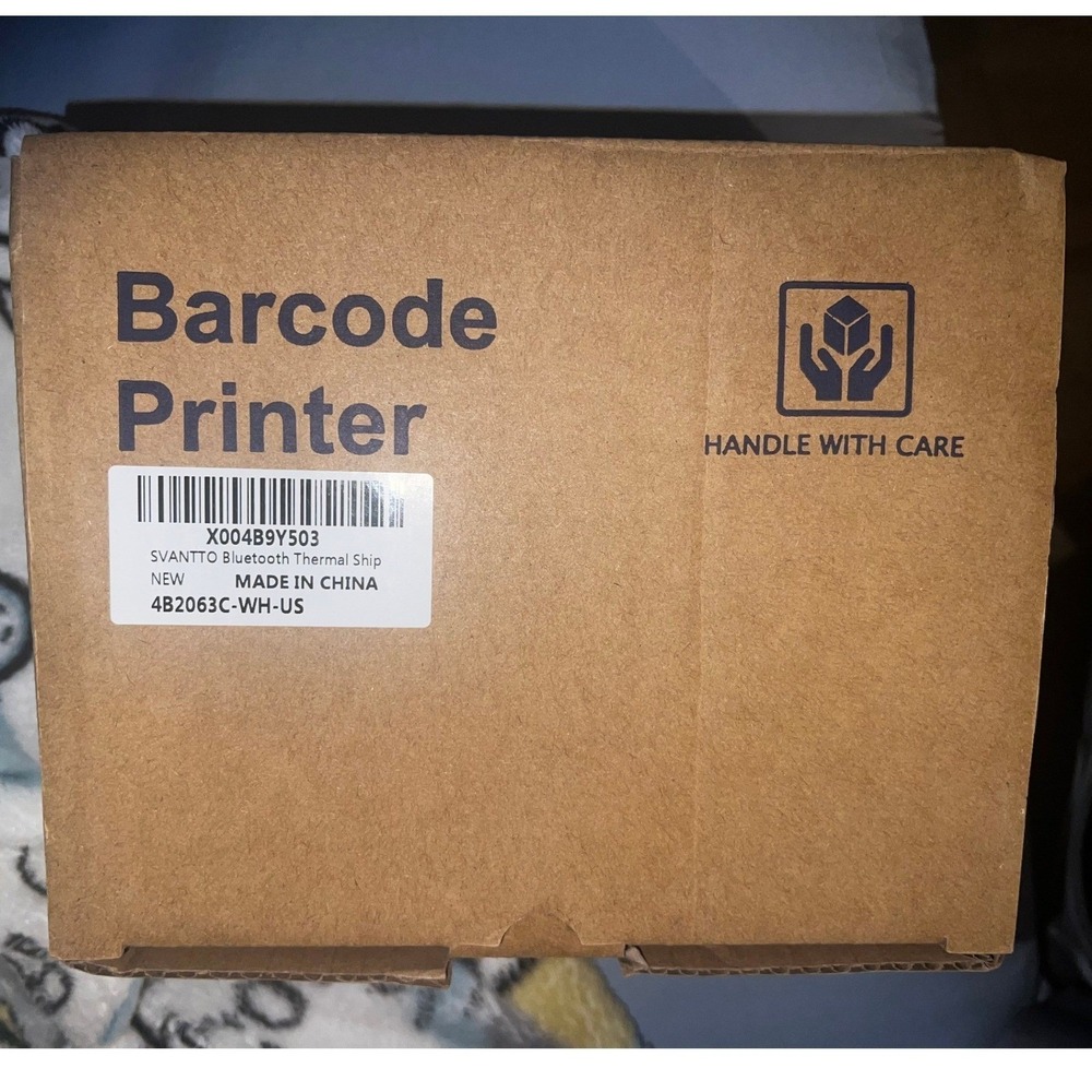 Svantto‎ 4B 2063C Thermal Label Printer USB Bluetooth Barcode Equipment Co Ltd - Picture 4 of 5